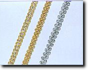 Passam.Gold-Silver 727-9  8 mm; Oro/Gold 726-05 8 mm; Arg./Silver 726-07 8 mm 