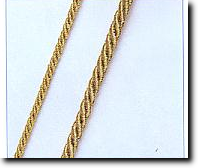 Cordoncino Oro/Gold  754-96 5 mm; 754-97  7 mm